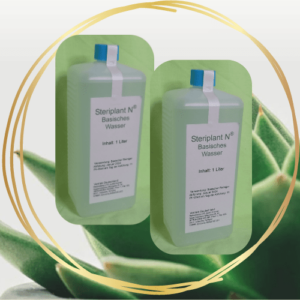 Steriplant N® Neutral 1-Liter und Basisches Wasser 1-Liter