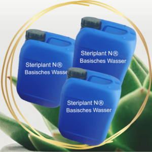 Steriplant N® basisches Wasser 3x 5 Liter